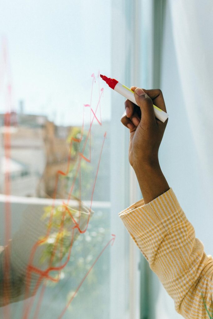 writing -plan-on-glass